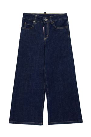 jeans in cotone blu DSQUARED KIDS | DQ0383D0AAMDQ01